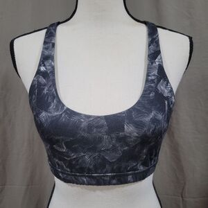 SO Gray Racerback Sports-bra Sz Medium